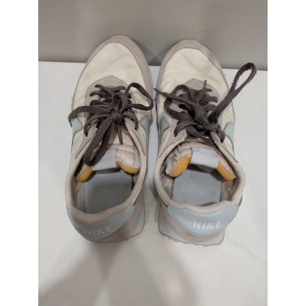 Nike Waffle Trainer 2 Women's Size 7 Sail Light Bone Running Shoes Boy Sz 5 Y